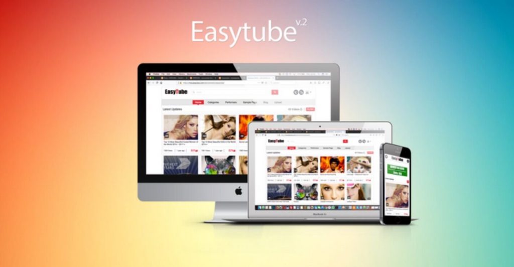 WordPress adult theme Easytube
