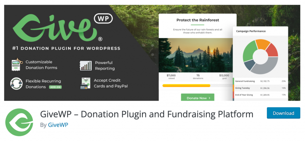 givewp woocommerce donation plugin