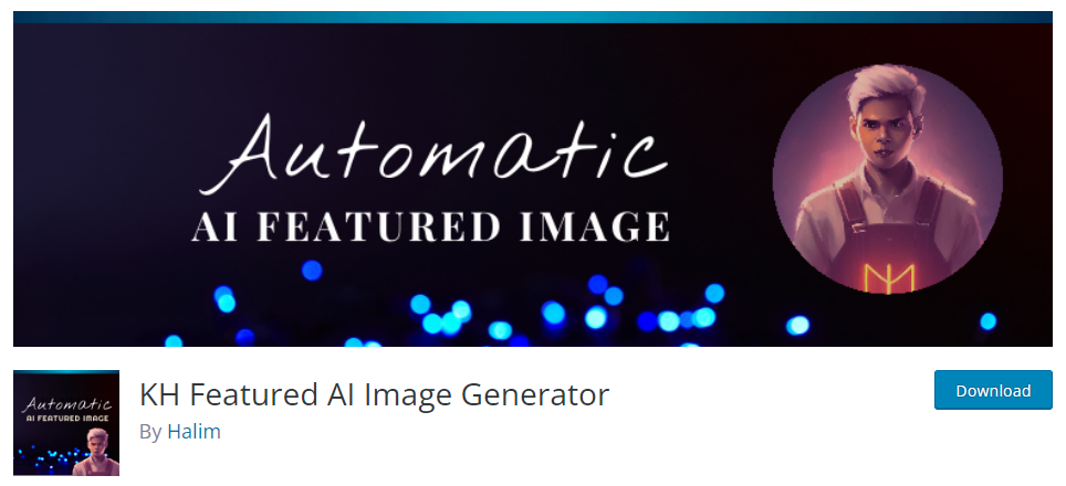 KH featured image generator - auto generate featured image WordPress