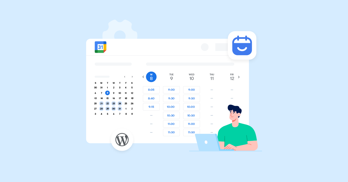 Add Google Appointment Schedule to WordPress in 5 Minutes