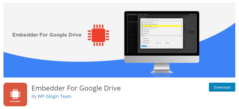 embedder for google drive - wordpress google drive plugin