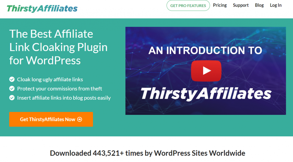 ThirstyAffiliates - WordPress affiliate plugins
