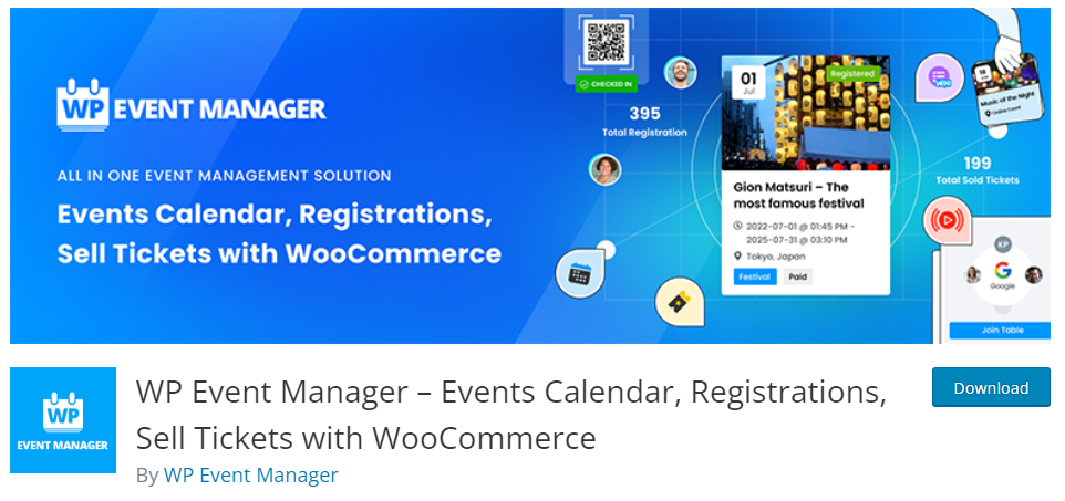 wp event manager - wordpress event ticket plugins