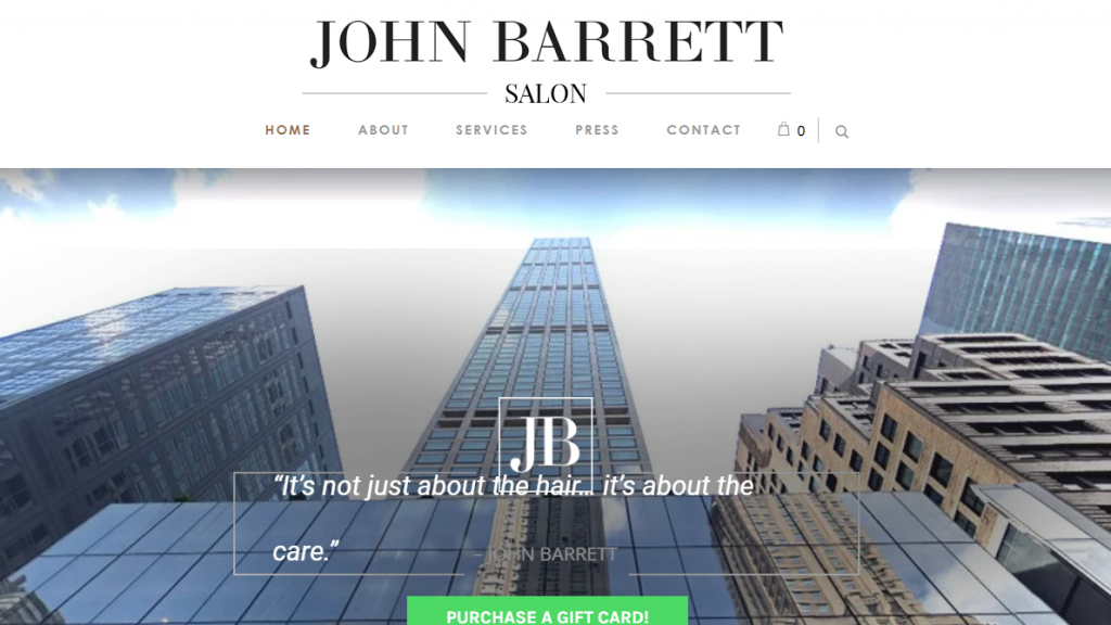 john barrett - best name for salon business