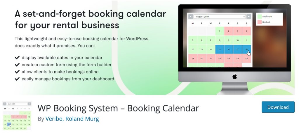 WP Booking System