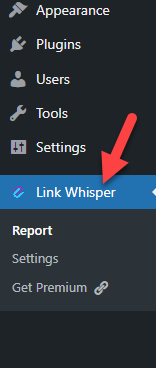 link whisper settings