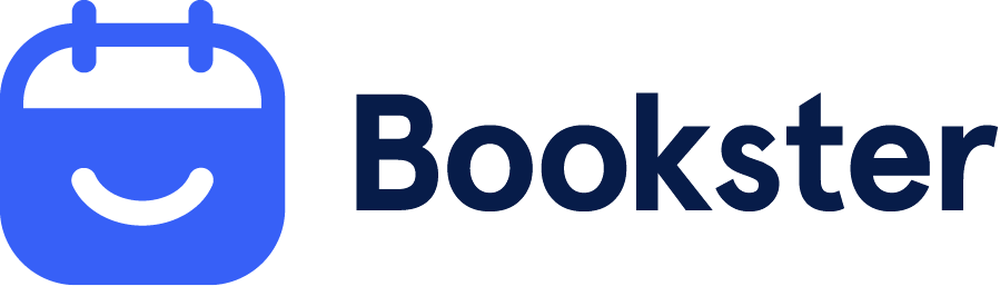 Bookster logo with text