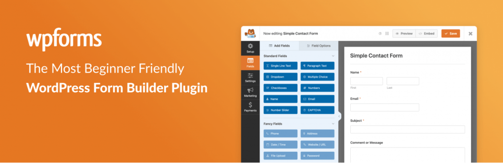 WPForms ranks first on list of top WordPress voting plugins