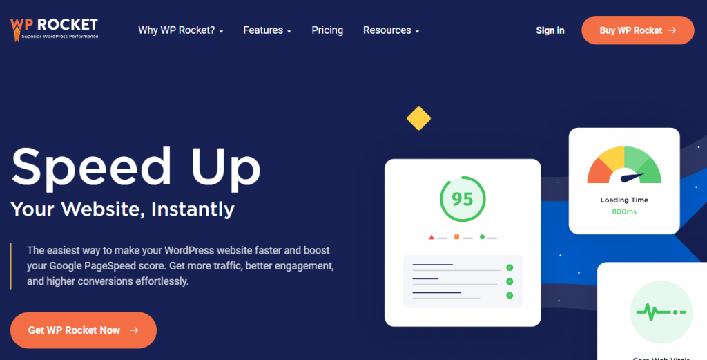 WP Rocket - WordPress Speed Optimization