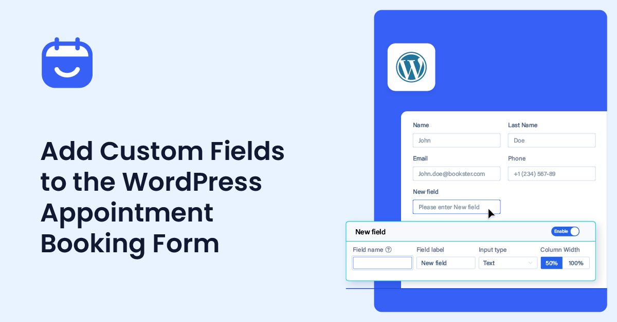 How to Add Custom Fields to WordPress Appointment Booking Form