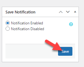 enable notifications