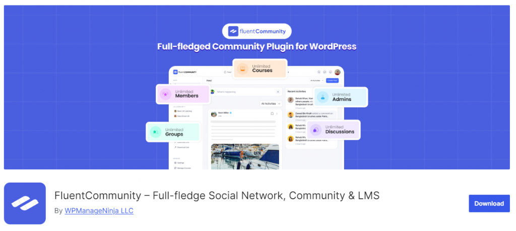 fluentcommunity - Build a Social Network