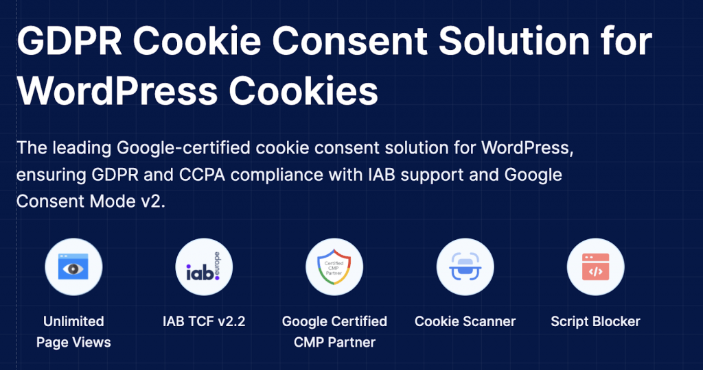 GDPR Cookie Consent Plugin