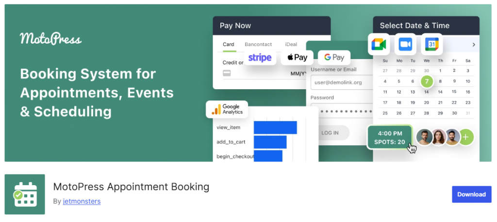 MotoPress Appointment Booking - bookingpress alternatives
