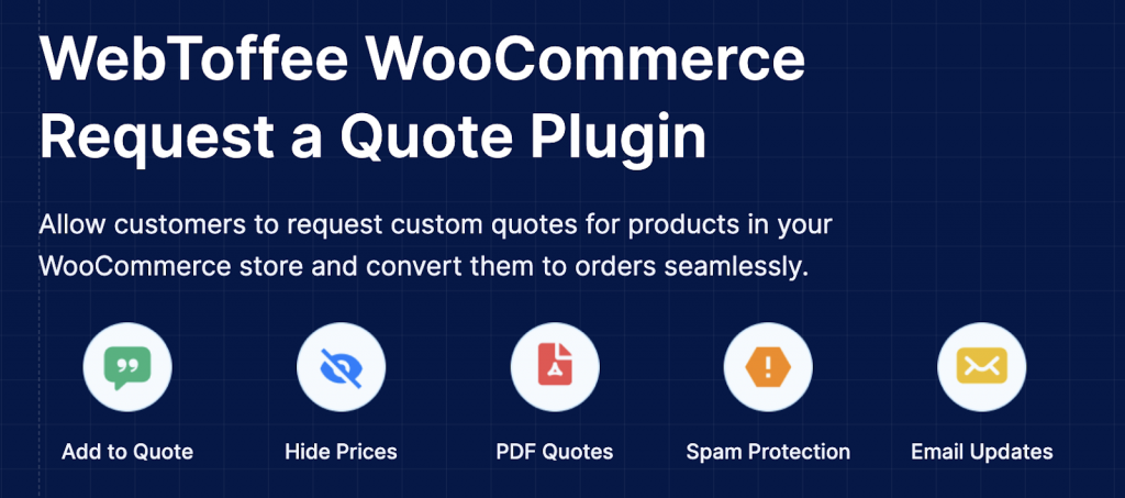 Request a Quote by WebToffee