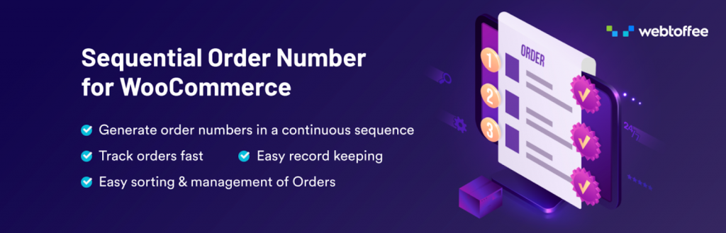 Sequential Order Numbers
