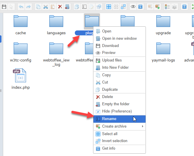 rename plugins folder
