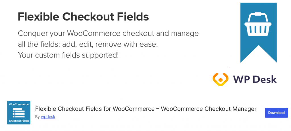 Flexible Checkout Fields for WooCommerce