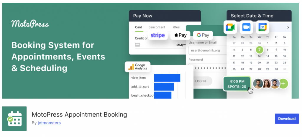 MotoPress Appointment Booking