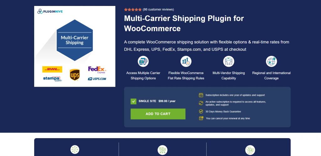 Multi-Carrier Shipping Plugin for WooCommerce