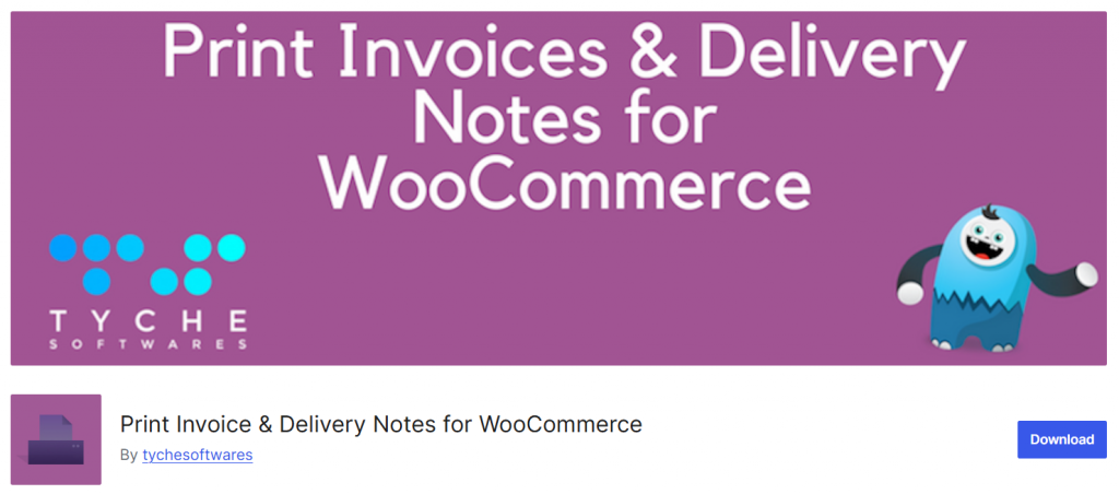 Print Invoice & Delivery Notes for WooCommerce