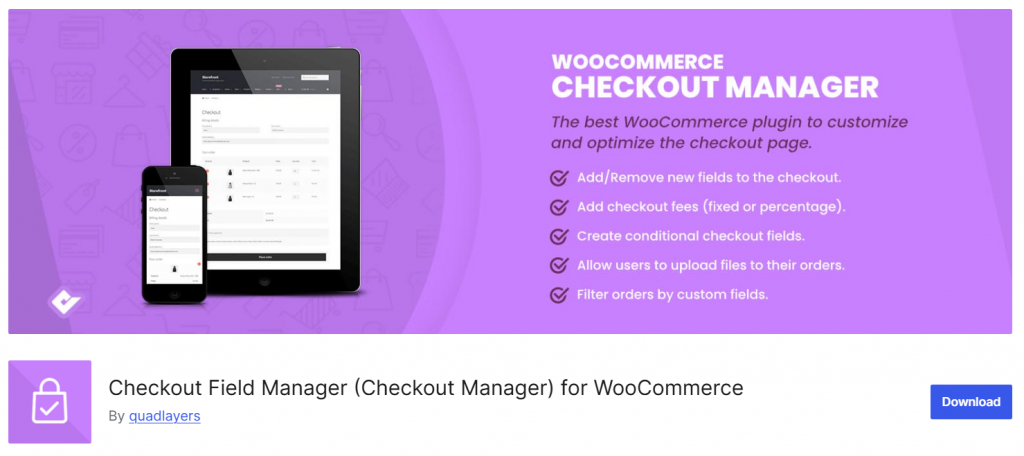 WooCommerce Checkout Manager
