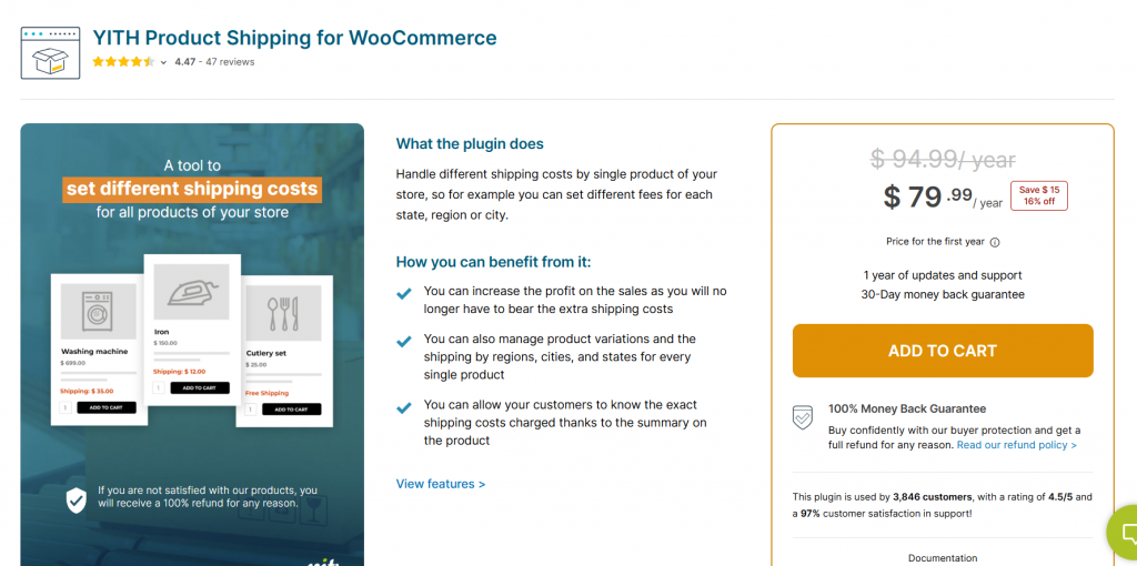 YITH Product Shipping for WooCommerce