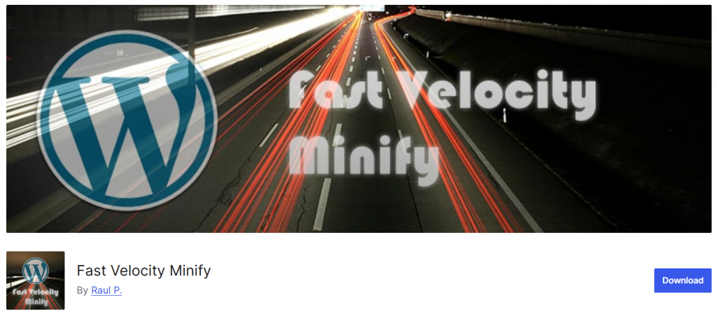 Fast Velocity Minify - Reduce HTTP Requests in WordPress