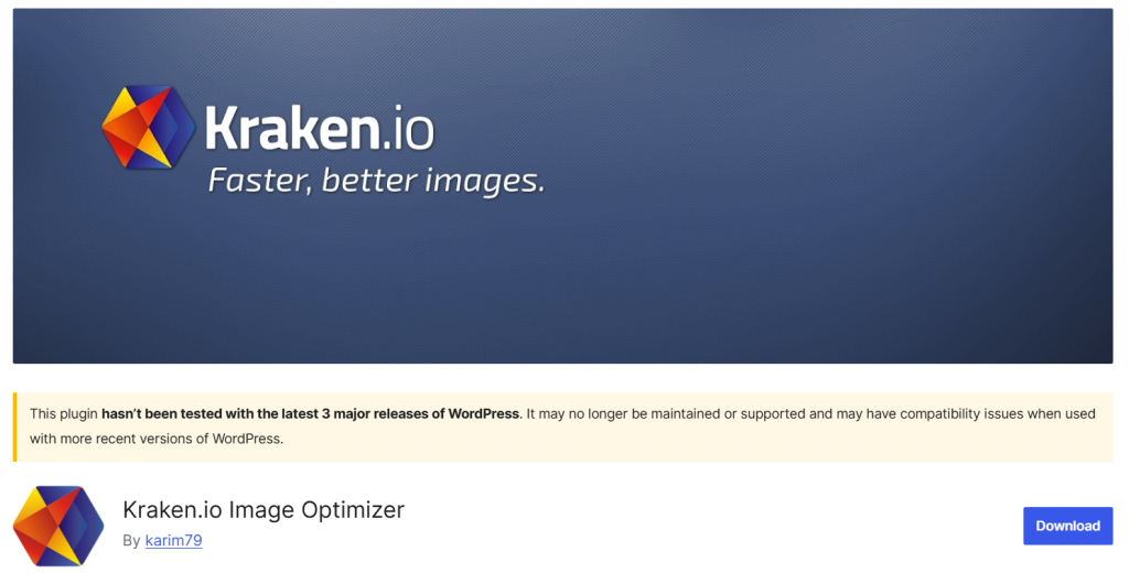 Kraken.io Image Optimizer