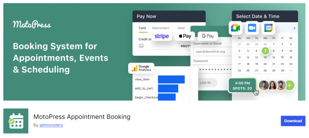 MotoPress Appointment Booking