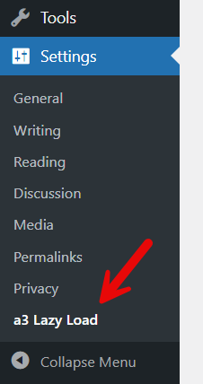 a3 lazy load settings - Enable Lazy Loading in WordPress