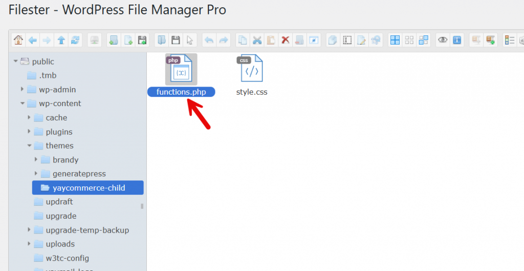 create functions file