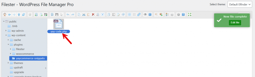 name the php file - create a WordPress site-specific plugin