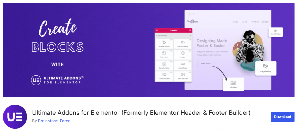 Ultimate Addons for Elementor - best elementor addons