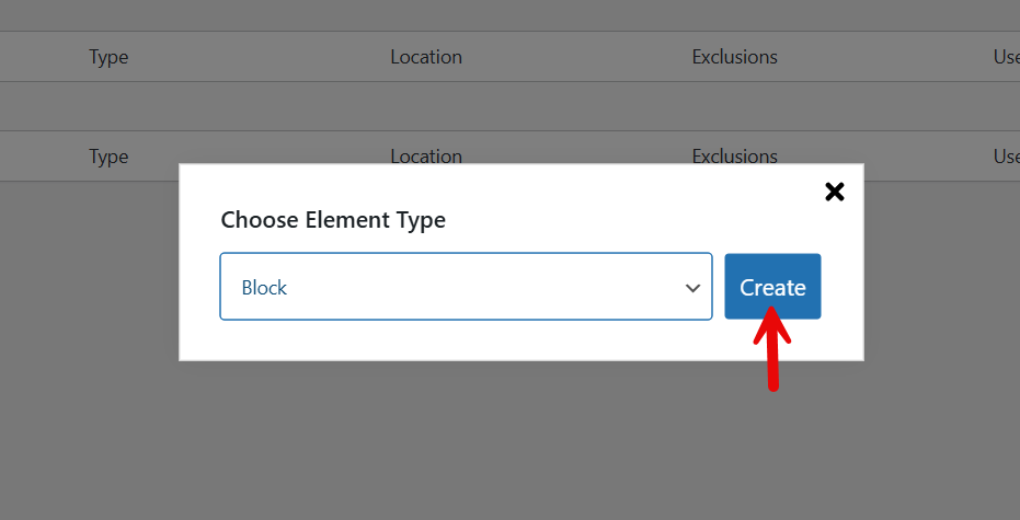 create a block element