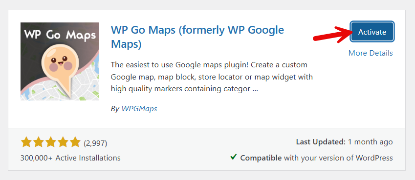 install wp go maps - Embed Google Maps in WordPress