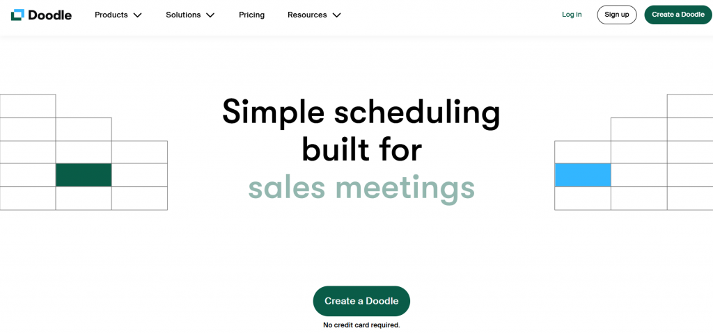 Doodle booking - Calendly alternatives