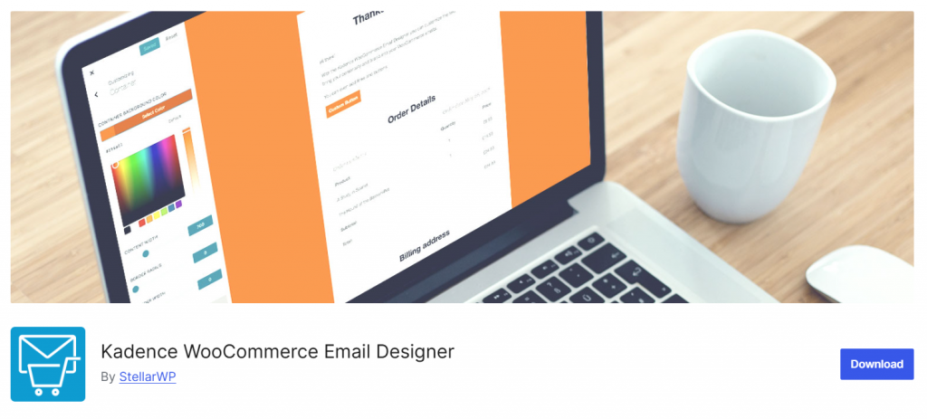Kadence WooCommerce Email Designer - woocommerce email customizer plugins