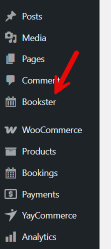 bookster settings