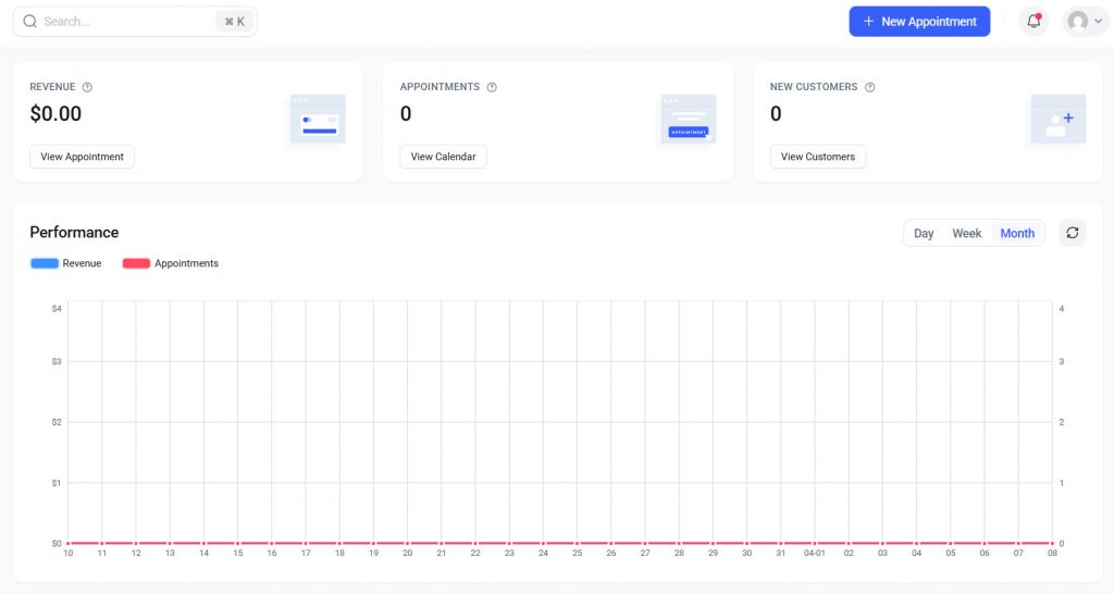Bookster dashboard - Bookster vs Hydra Booking