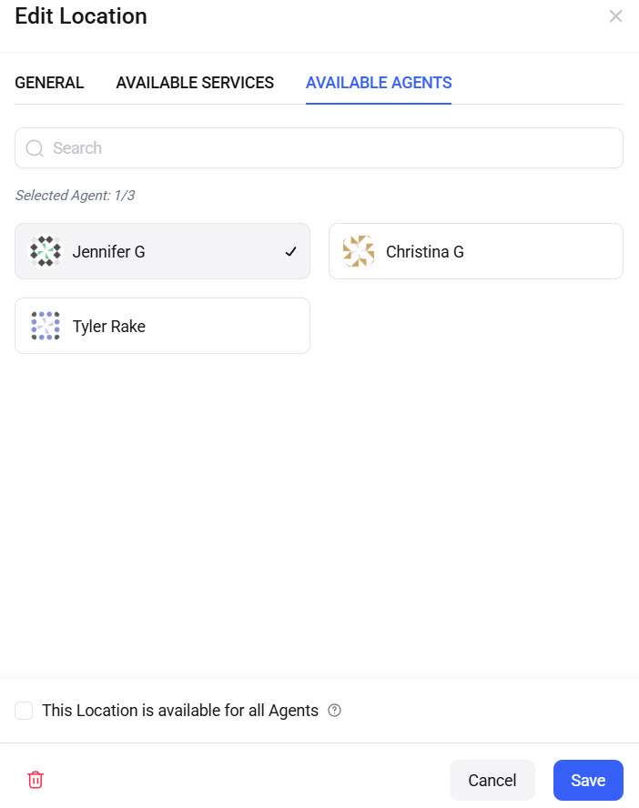 assign agents - Create a Home Service Booking Platform