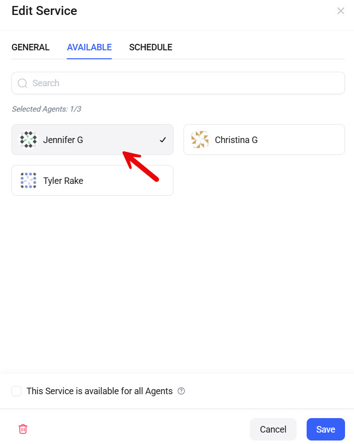 availability - Create a Home Service Booking Platform