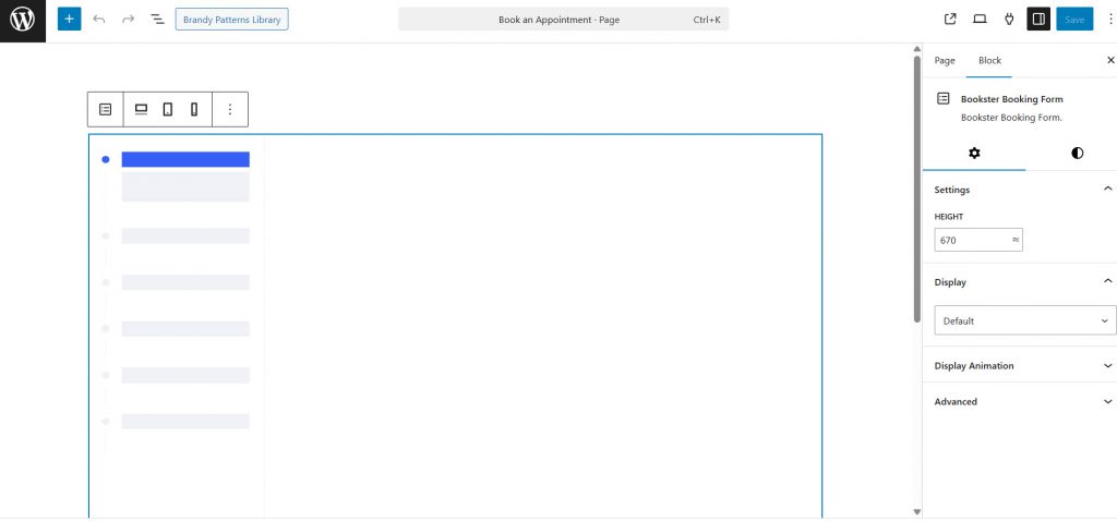 booking block - Build a Therapist Booking System in WordPress