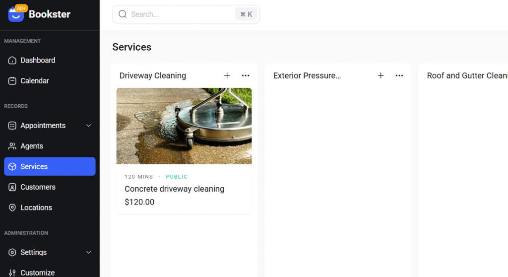 service added - Create a Home Service Booking Platform