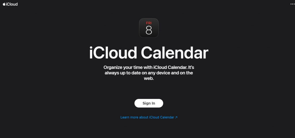 Apple Calendar