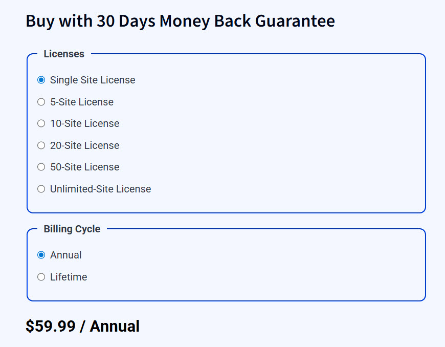 gym builder annual pricing
