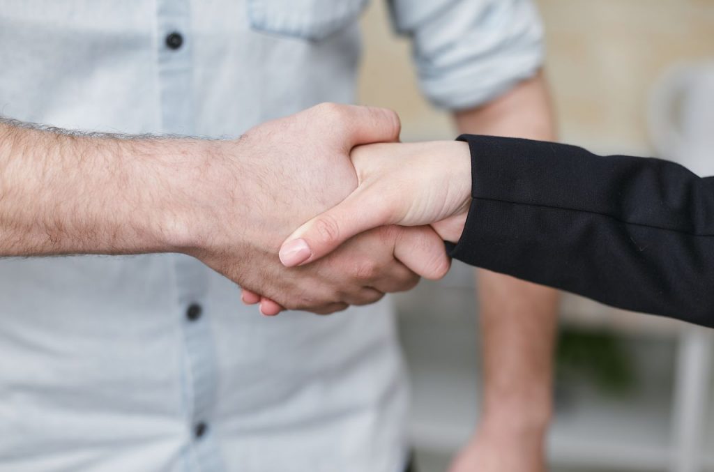 hand shake