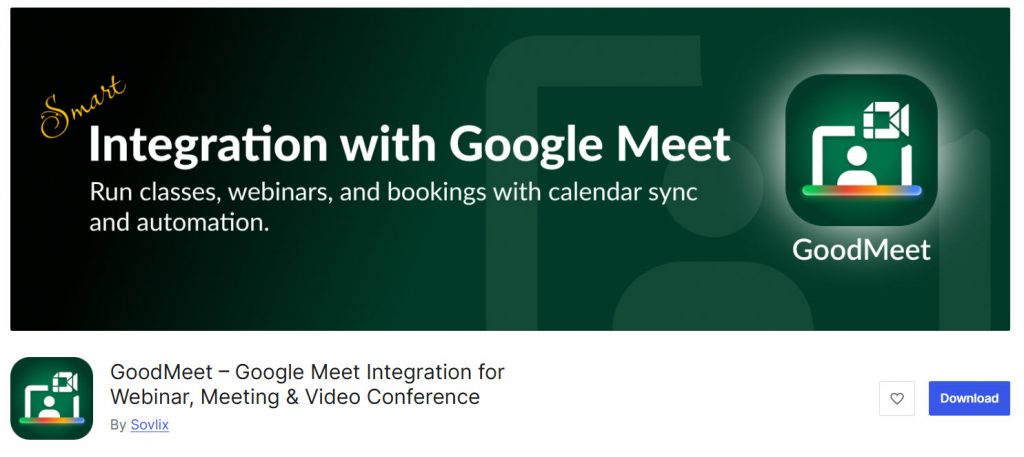 GoodMeet - WordPress Video Conference Plugins