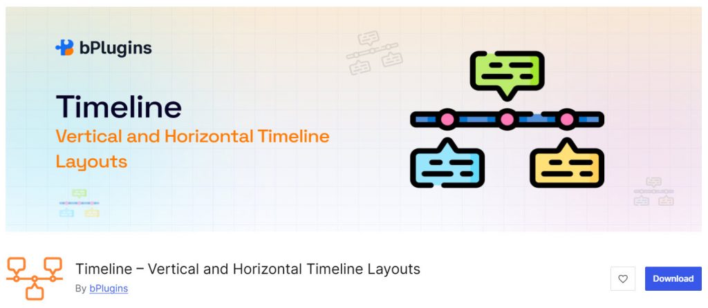 Timeline - wordpress timeline plugins