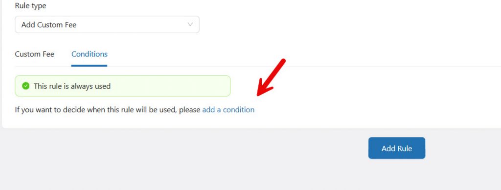 add a new condition